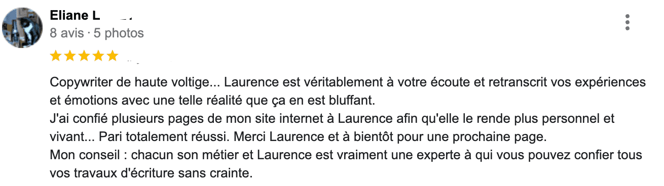 Témoignage Eliane