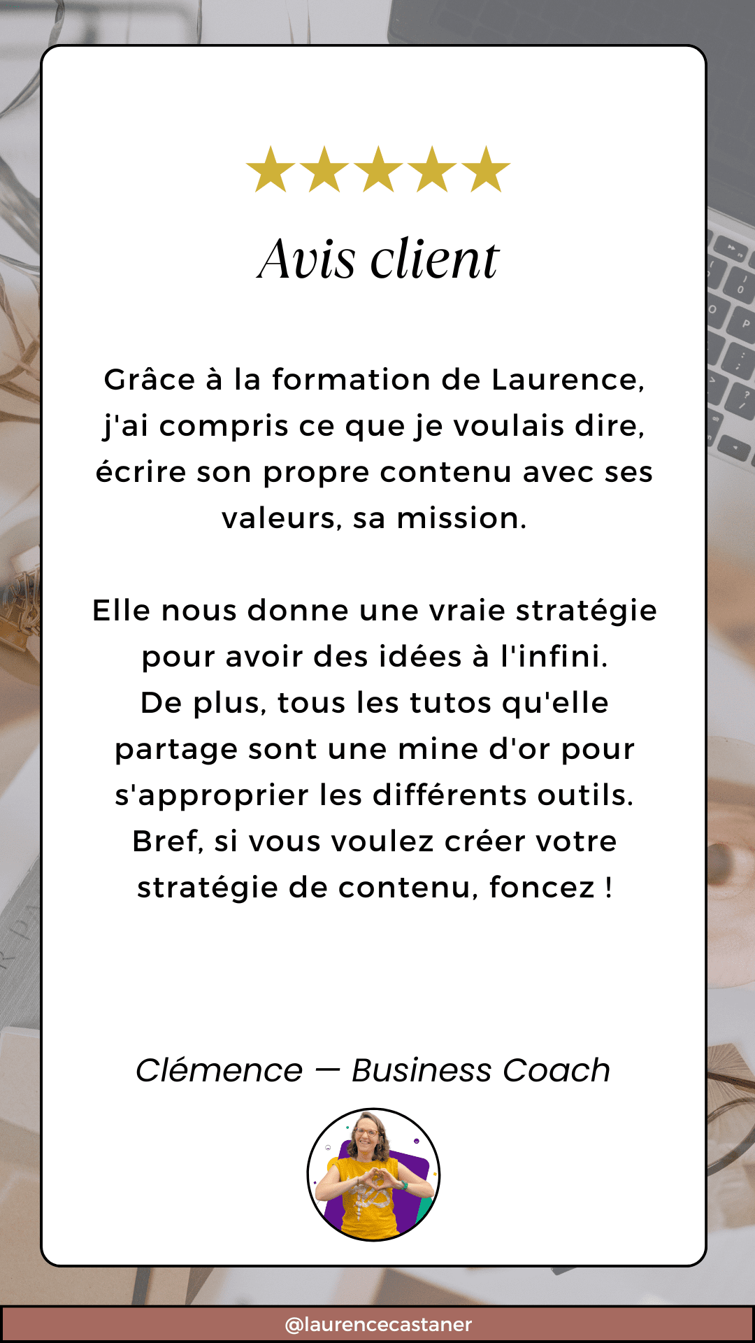 Témoignage formation Cascade - Clémence