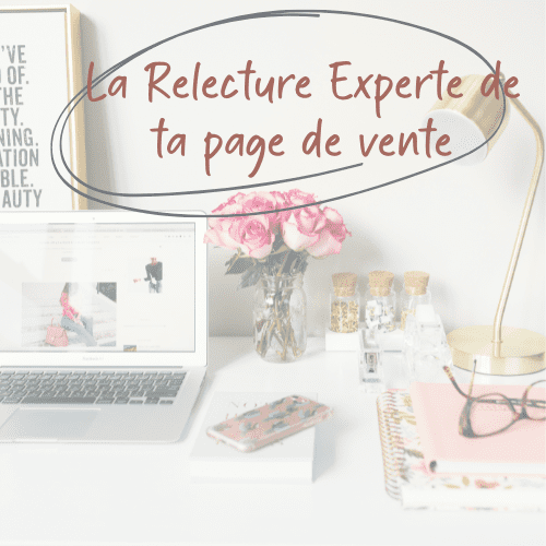 Relecture Experte Page de Vente