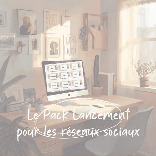 Pack lancement pour les réseaux sociaux